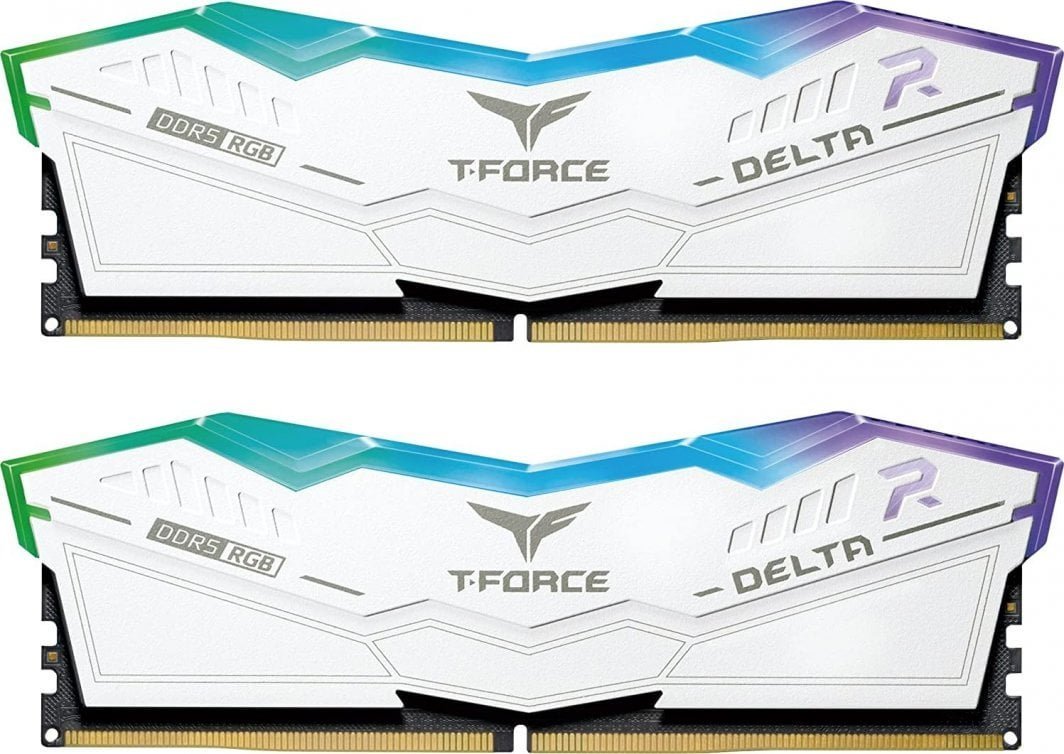 Pamięć TeamGroup T-Force Delta RGB, DDR5, 32 GB, 6000MHz, CL38 (FF4D532G6000HC38ADC01)