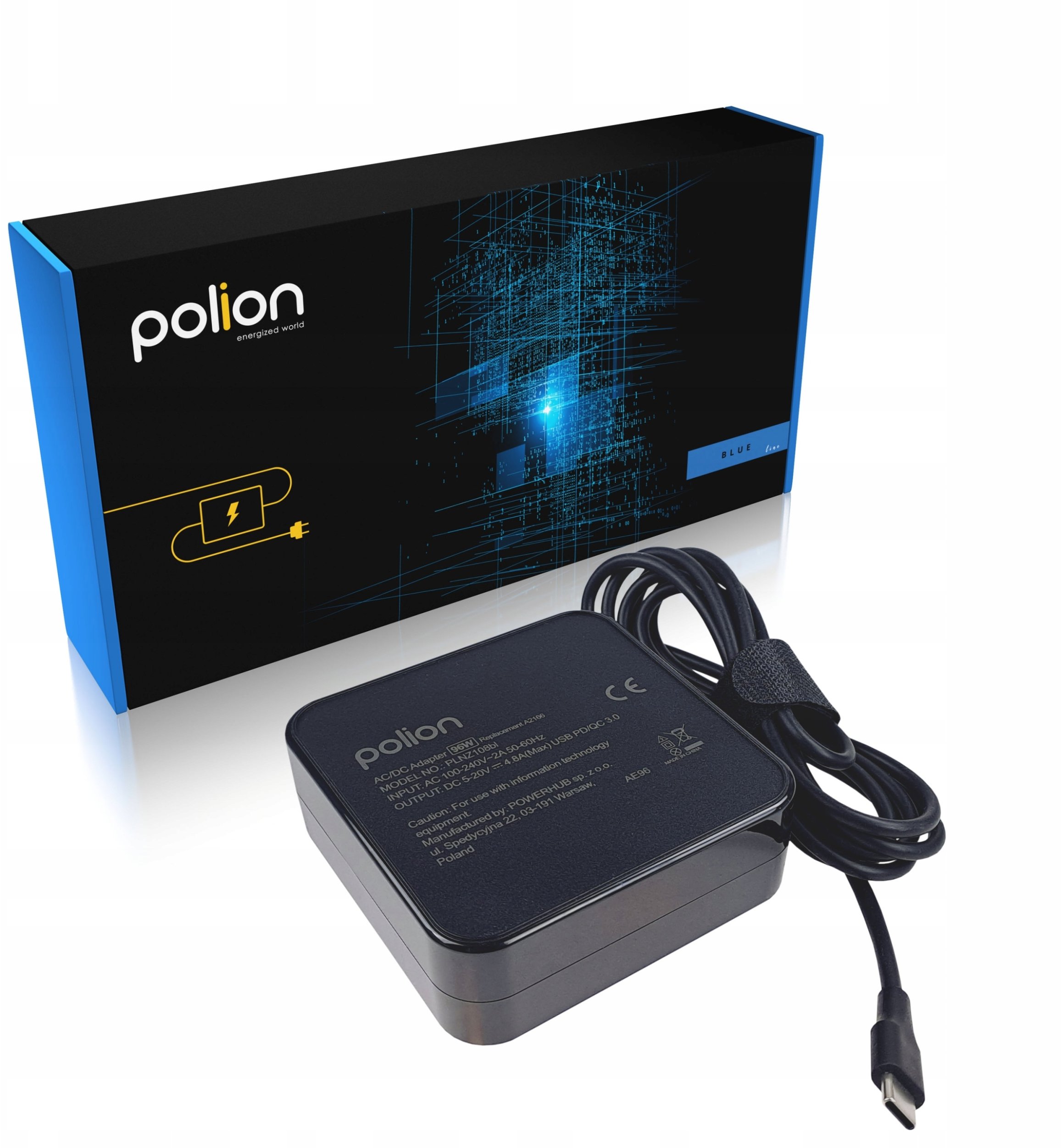 Zasilacz do laptopa APPLE 96W 20V 4,8A wtyk USB-C