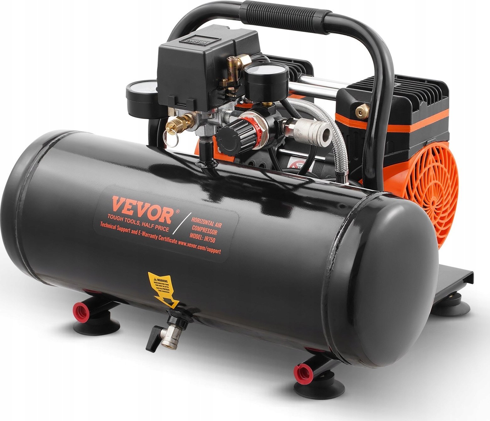 Przenośny Kompresor Powietrza 860 W 8 L