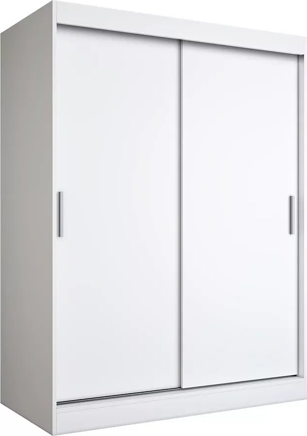 Elior Biała szafa przesuwna 150 cm - Corina 4X