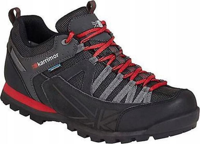 Buty trekkingowe męskie Karrimor Spike Low czarno-czerwone r. 41