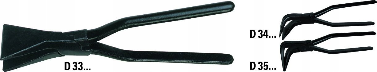 UN KLESZCZE DEKARSKIE WYGIĘTE 45ST.