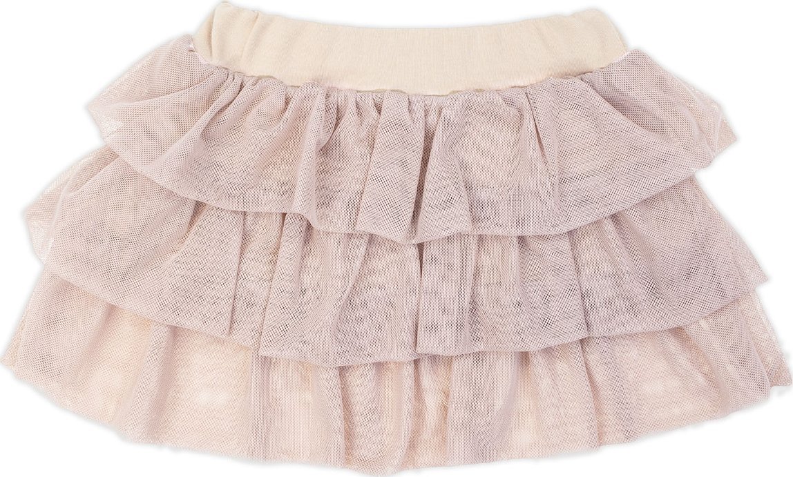 NICOL Spódniczka bawełniana z tiulem dla dziewczynki Nicol Bunia 116