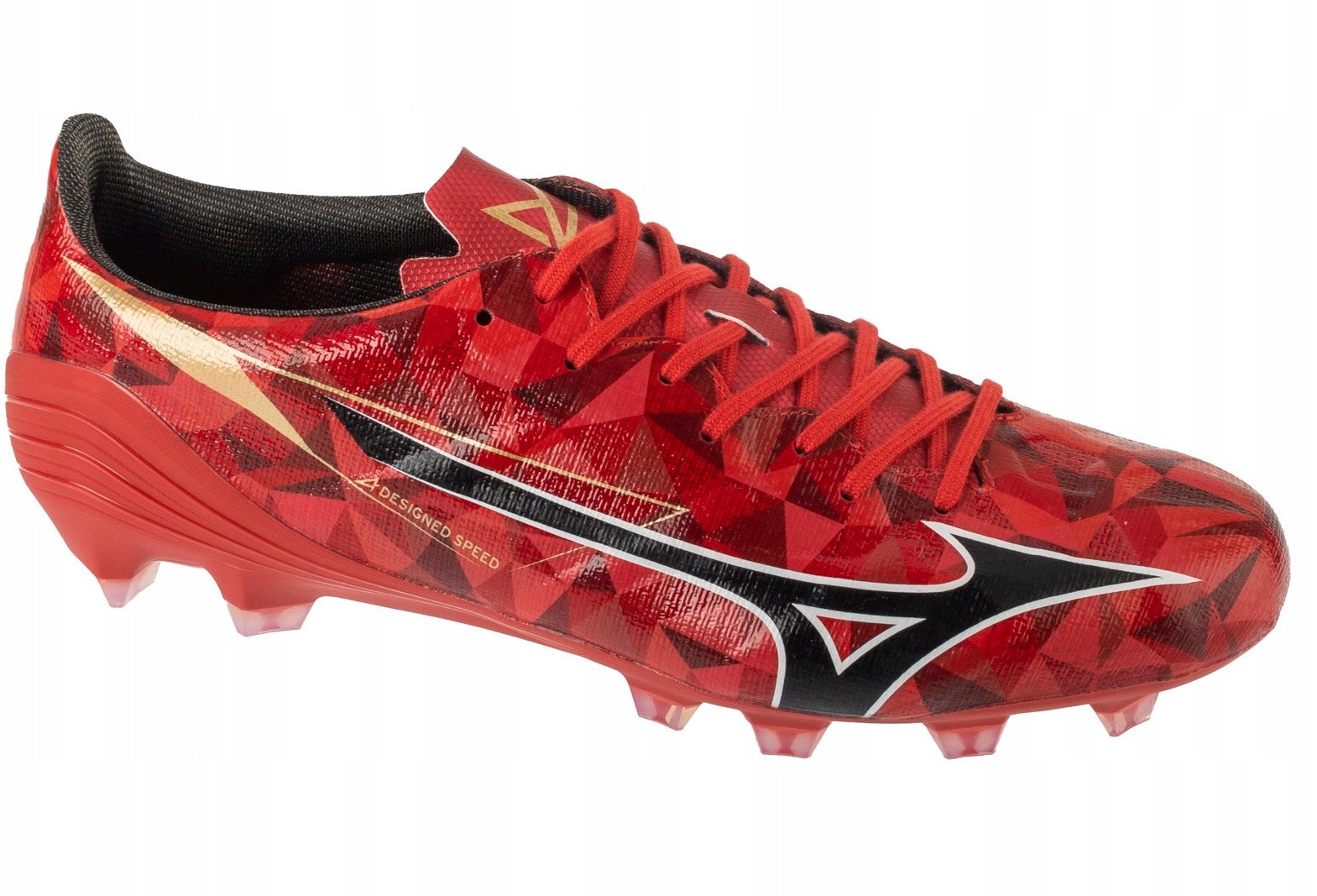 Mizuno Alpha II Pro FG P1GA256460 Czerwone 44,5