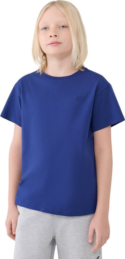 Koszulka dla chłopca 4F M2324 kobalt 4FJWSS25TTSHM2324 36S 158cm