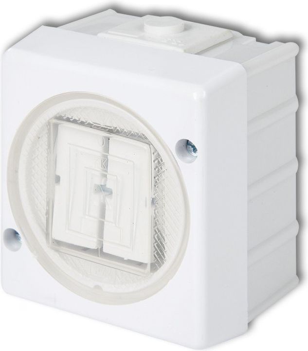 Karlik Łącznik hermetyczny świecznikowy SENIOR białe (WHS-2)