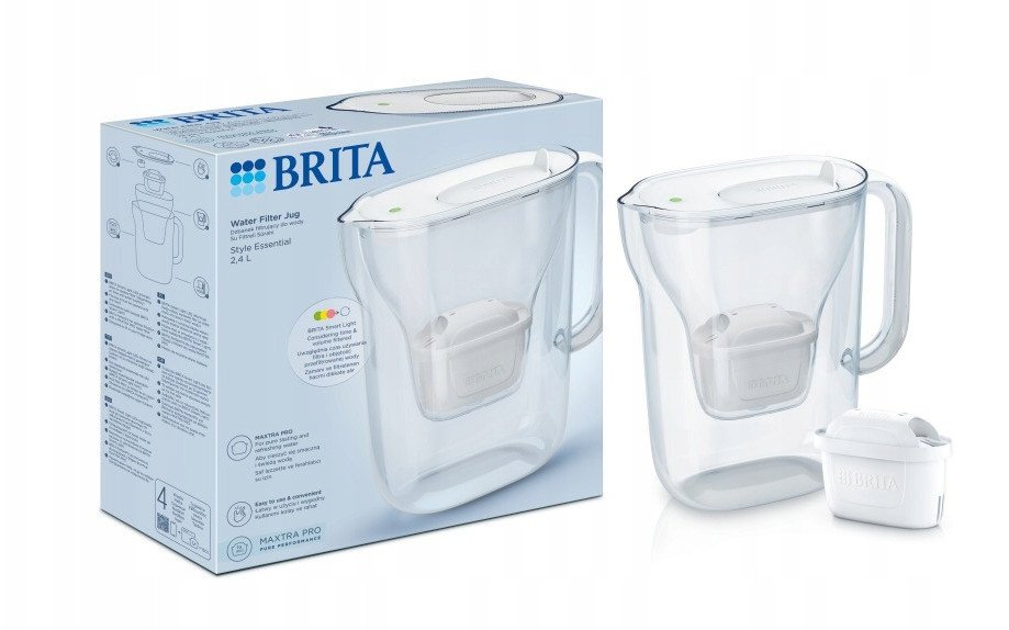 Dzbanek filtrujący Brita Style Essential biały + Maxtra Pro Pure Performance