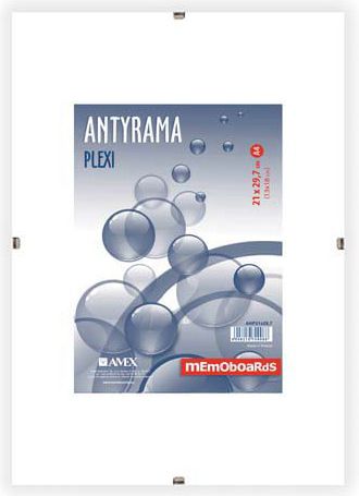 Ramka Memoboards Antyrama Plexi A4 21X29.7CM (ANP21x29,7)