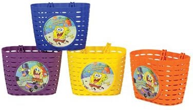 Widek Koszyk na kierownice SPONGE BOB plastikowy żółty (WDK-S329)