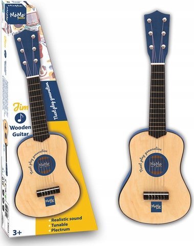 Meme MEME KLASYCZNA HISZPAŃSKA DREWNIANA GITARA