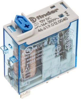 Finder Przekaźnik miniaturowy 1P 16A 12V DC (46.61.9.012.0040)