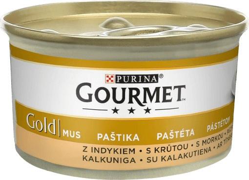 Nestle GOURMET GOLD pusz.85g INDYK w musie /24