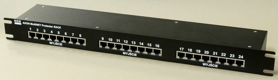 Urządz. zabezpiecz. AXON MultiNET Protector RACK 24 W0026