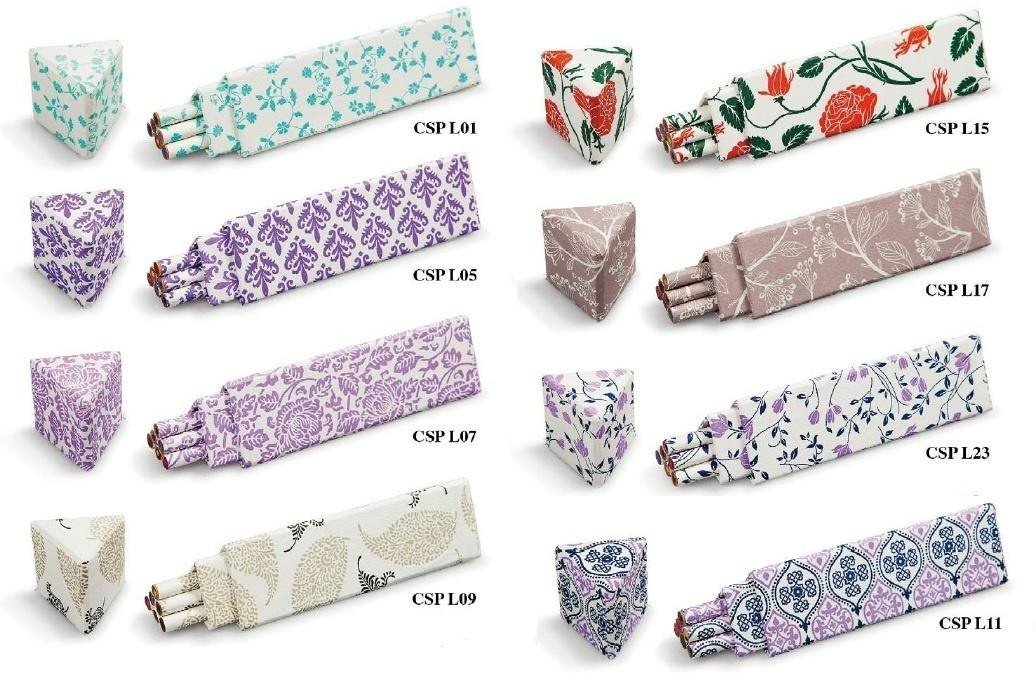 Kredki ozdobne w pudełku mix 6szt