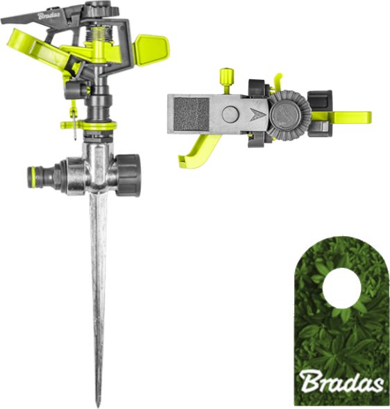 Bradas Zraszacz pulsacyjny wbijany na metalowym kolcu LIME LINE LE-6104 BRADAS 2167