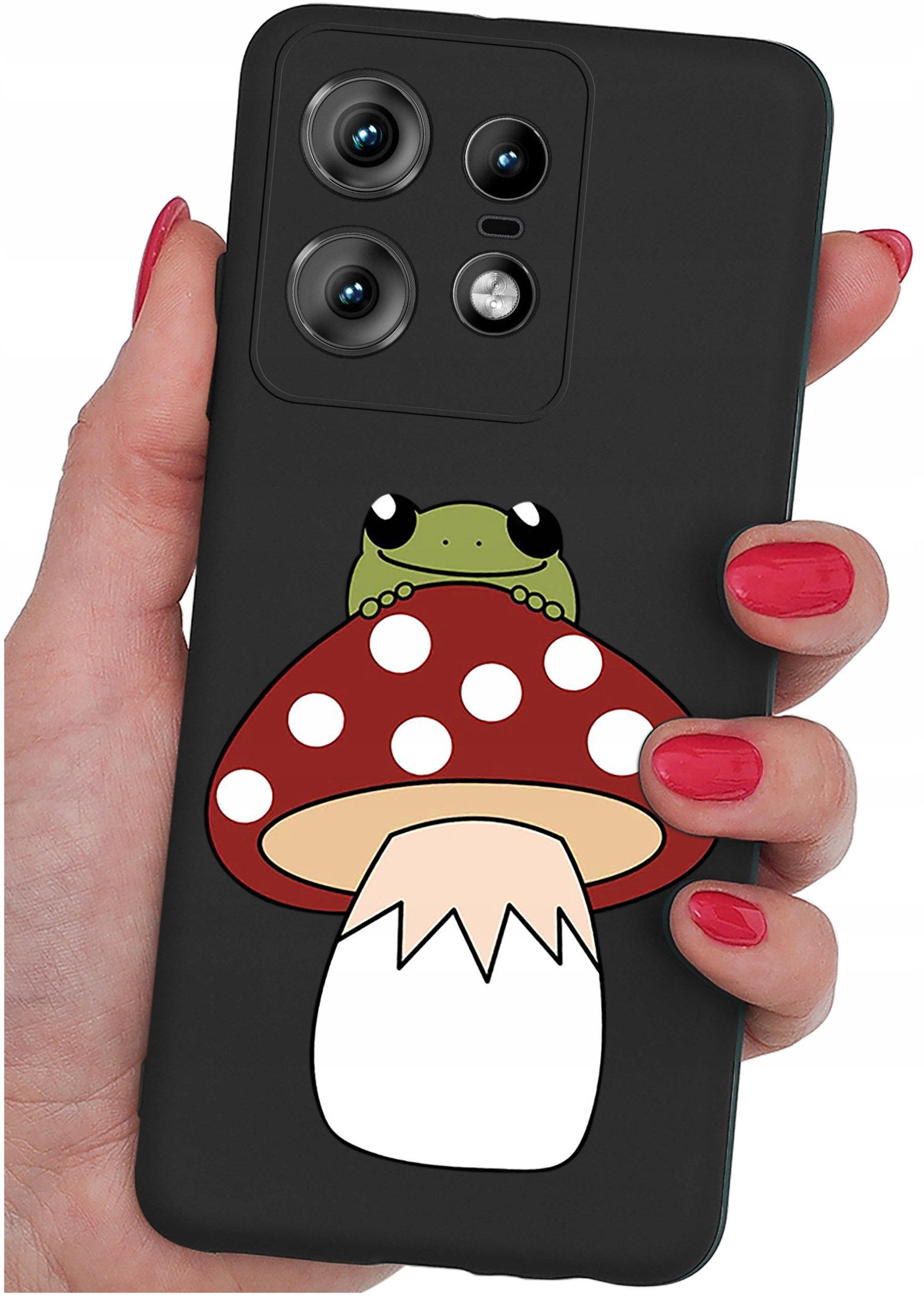 krainaGSM Etui do Motorola Moto EDGE 50 Pro wzory | SILIKONOWE MATT CASE