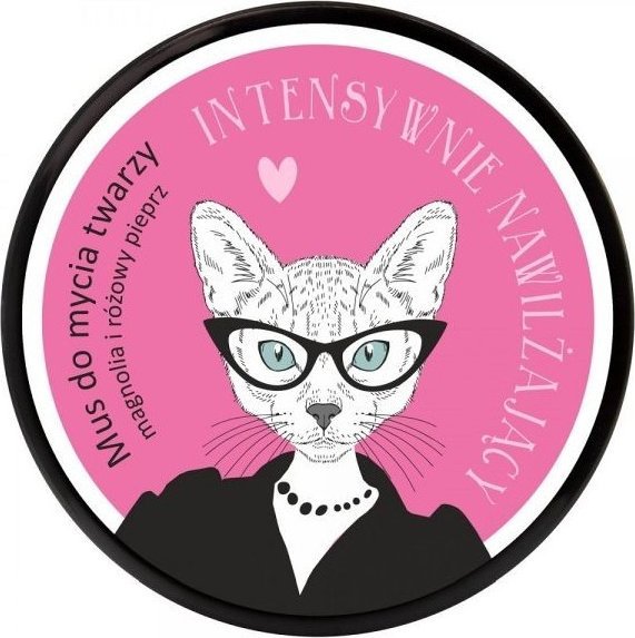 LaQ Intensywnie nawilżający mus do mycia twarzy - magnolia i różowy pieprz 100ml