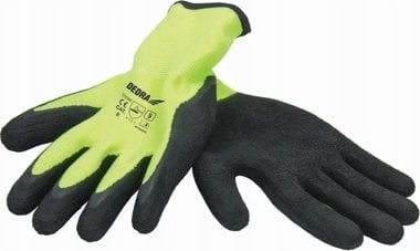 Dedra Rękawice ochronne pokryte spienionym lateks, rozm.7 (para)