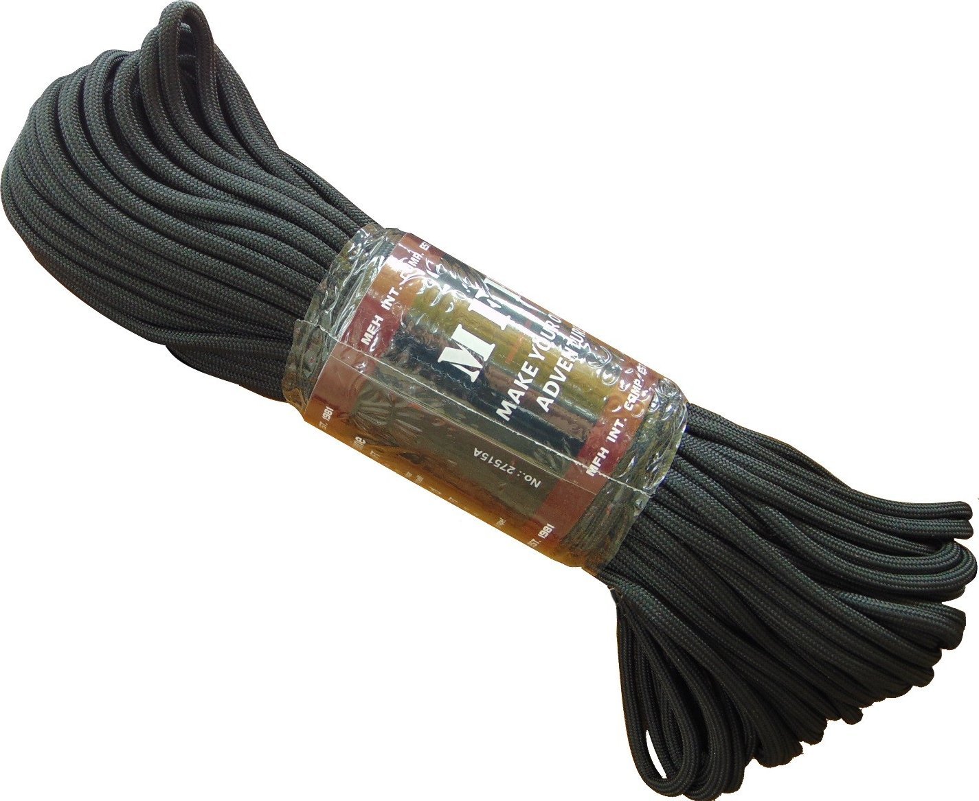 MFH Paracord - MFH 4 mm - 100 FT Lina czarna