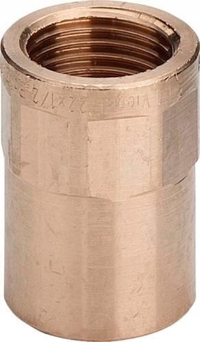 Mufa przejściowa 10 x 1/4 braz / blyszczacyŁącznik do rur