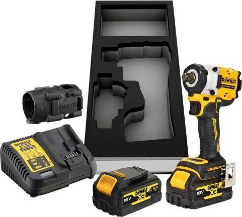 Klucz udarowy Dewalt DEWALT.KLUCZ UDAROWY 1/2" 18V 406Nm 2x5,0Ah TSTAK PIERŚCIEŃ DCF921P2T