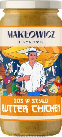 Makłowicz Makłowicz i Synowie Sos w stylu Butter Chicken 400 g