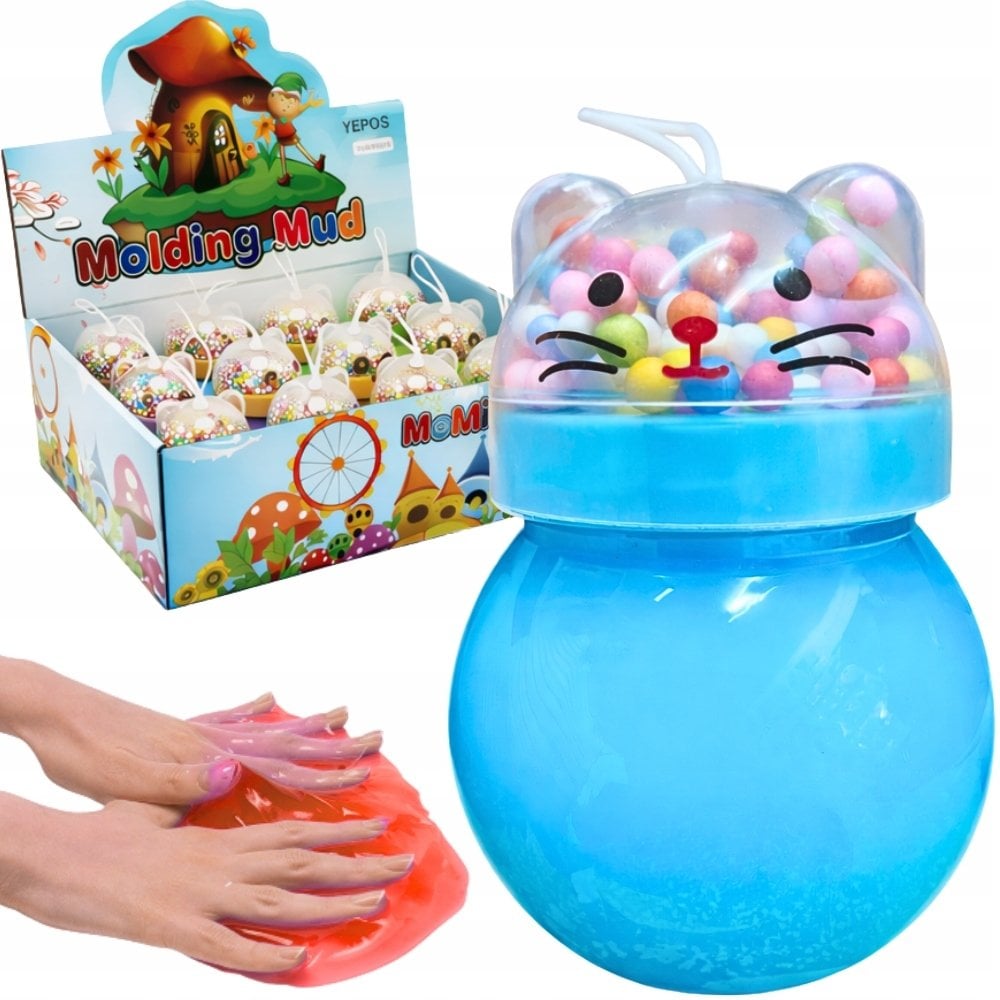 Slime miś z kulkami 12szt/opak BPLA5888 45888