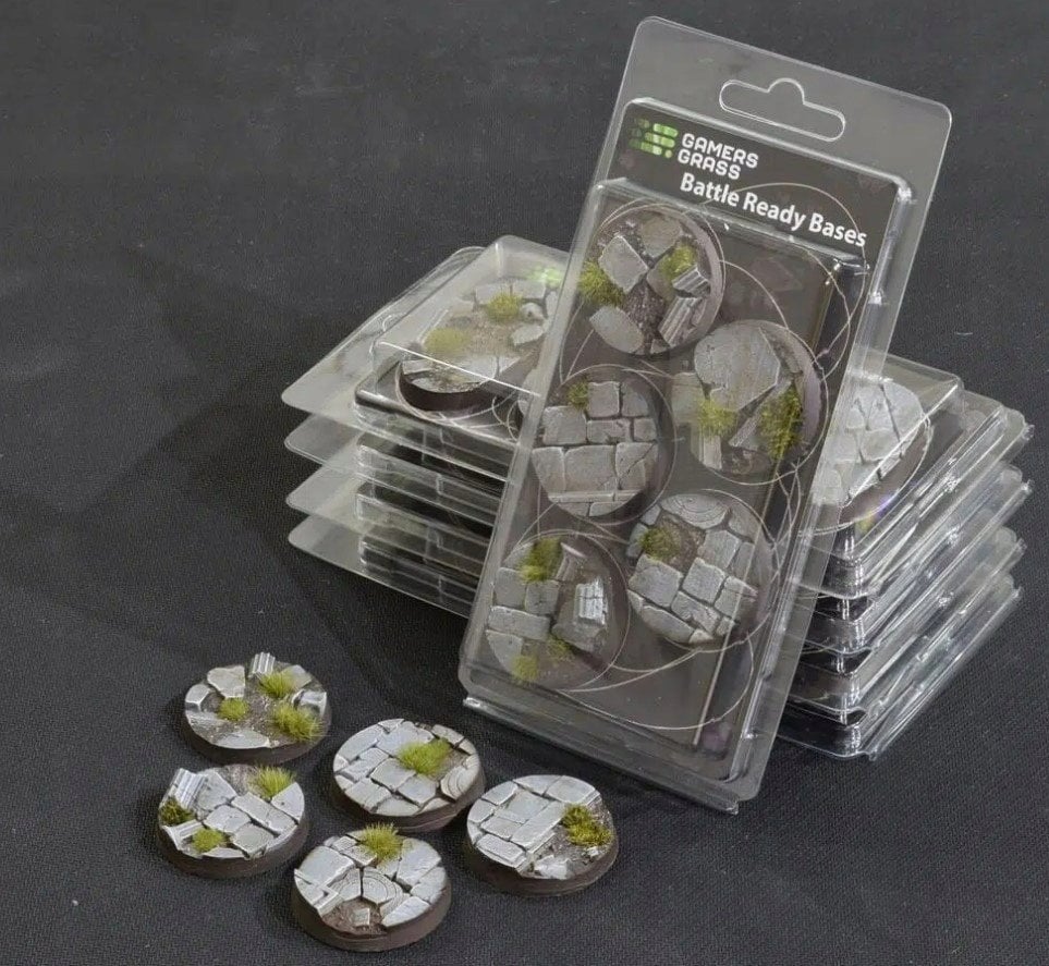Gamers Grass Gamers Grass: Bases Round - Temple 40 mm (5 szt.)
