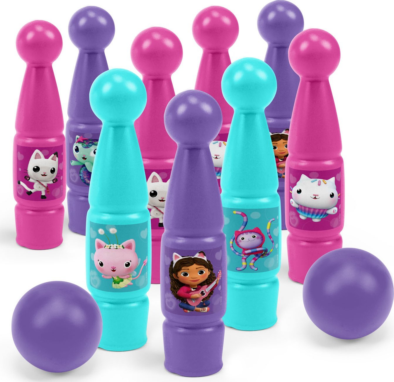 Wader Gabby's dollhouse kręgle w kartonie 11 EL WADER 82190