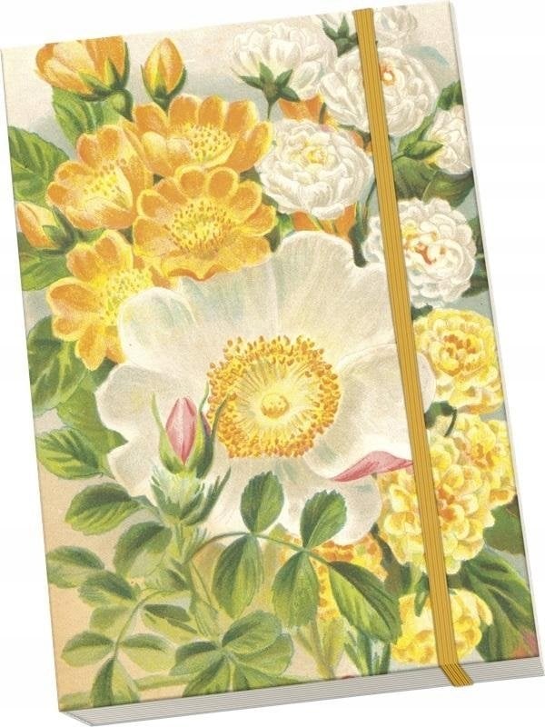 Skona Ting Notatnik ozdobny A5 STNOTE 125 Żółte róże