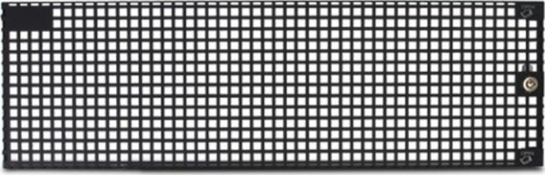 Inter-Tech Inter-Tech front grille 3U, cover (black)