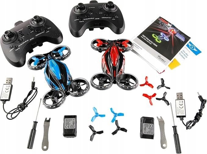 AMEWI Fight Star Battle Drone Set RTF red & blue