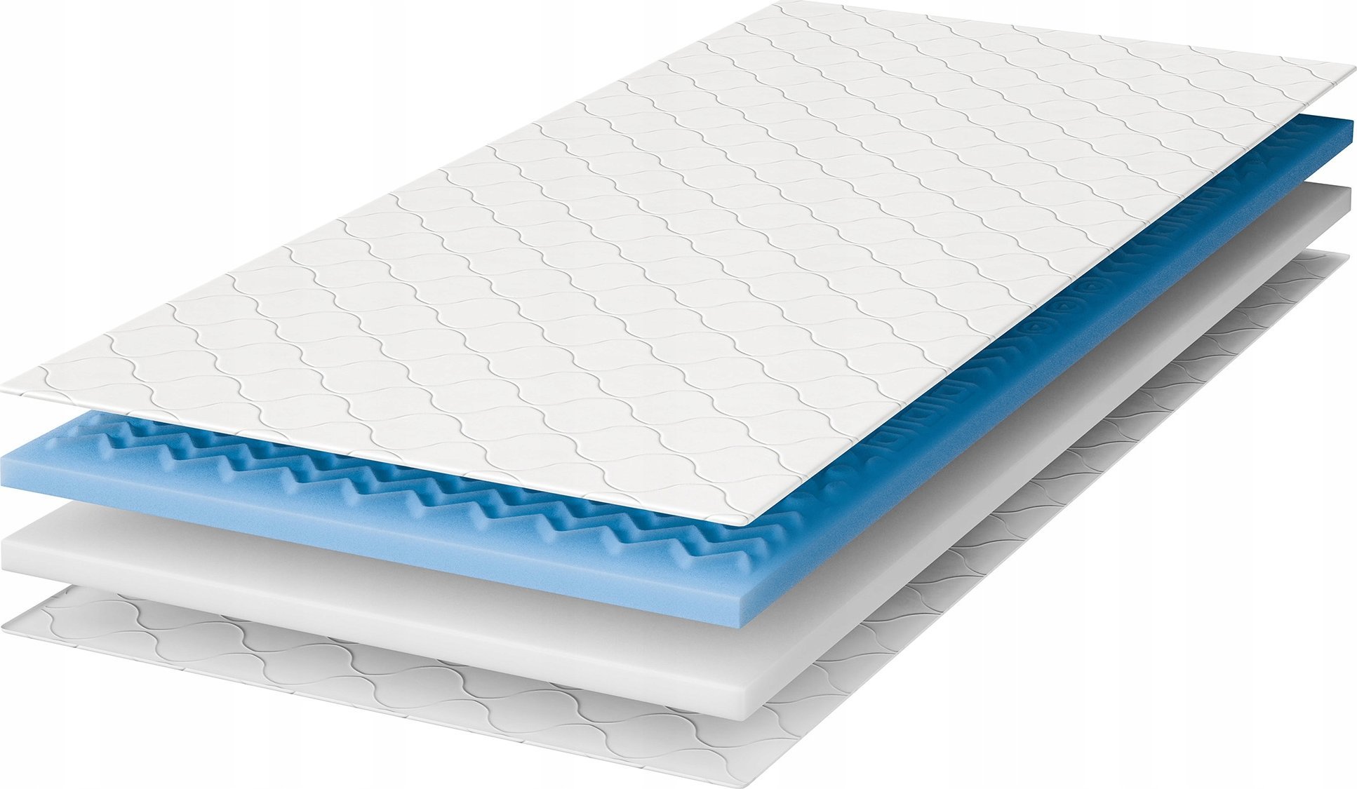 Tompol Topper Visco 90 x 190 materac masujący nawierzchniowy o grubości 8 cm