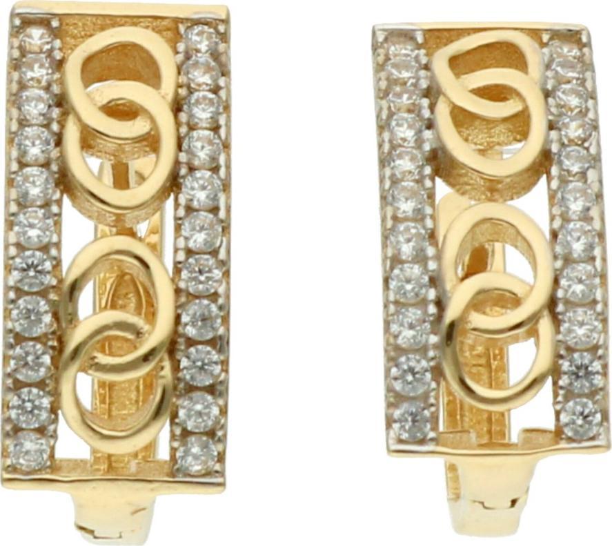 Rosanto Złote kolczyki 585 14k