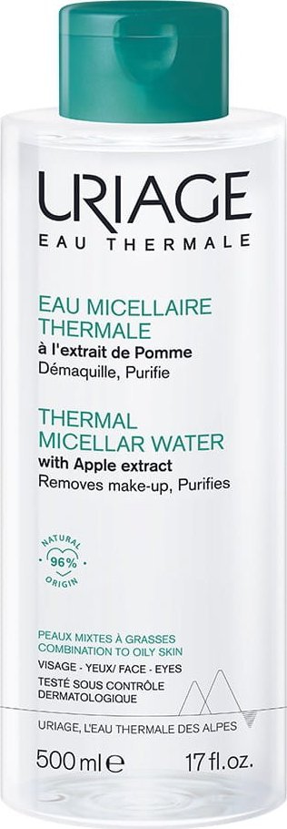 Uriage Thermal Micellar Water Płyn micelarny z ekstraktem z jabłka do cery mieszanej i tłustej 500ml