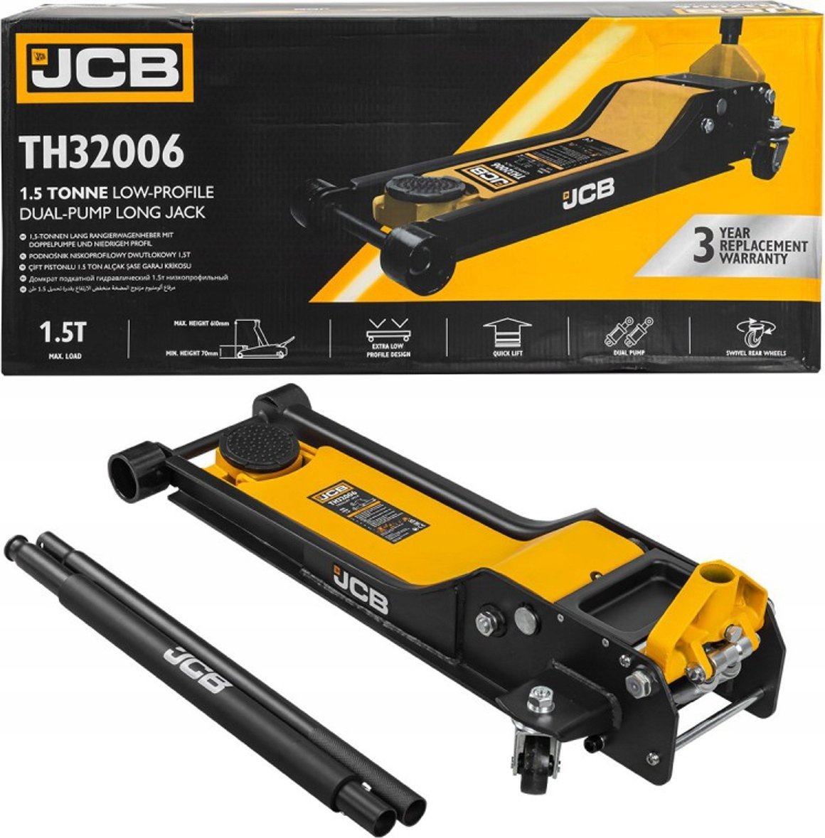 Sourcing JCB DLWIGNIK "ZABA" 1.5T 70-610mm