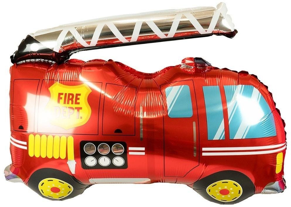 Balon foliowy wóz strażacki