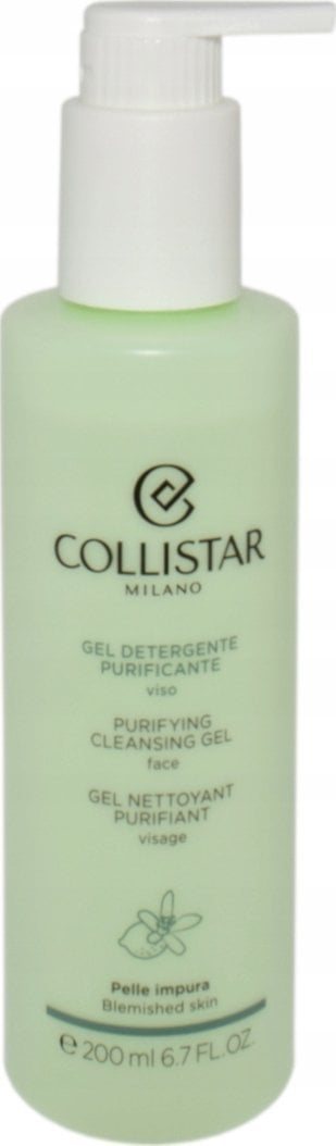 Collistar Face Care Purifying Cleansing Gel żel oczyszczający 200ml
