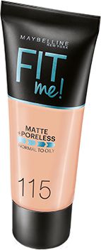 Maybelline Fit Me Liquid Foundation matujący podkład do twarzy 115 Ivory 30ml