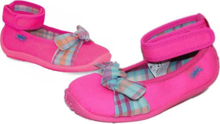 Befado Befado -247X010 Kapcie Papcie Balerinki Kokarda_26