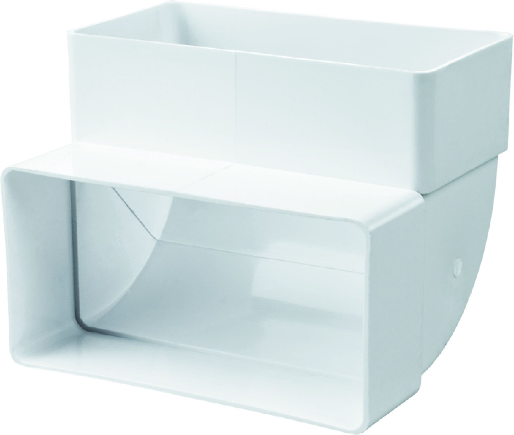 Vents Kolanko wentylacyjne pionowe 90° 110 x 54mm (060)