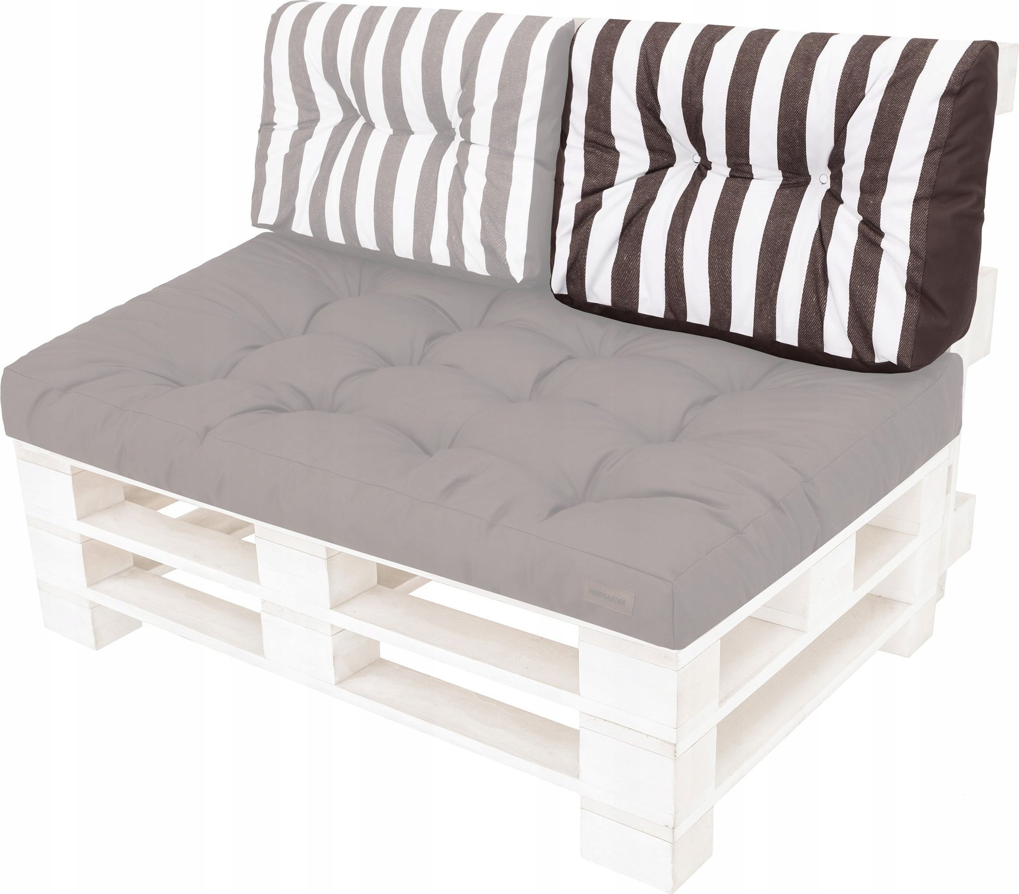 Hobbygarden KRŕTKIE OPARCIE LEO BR¤Z Z PASAMI