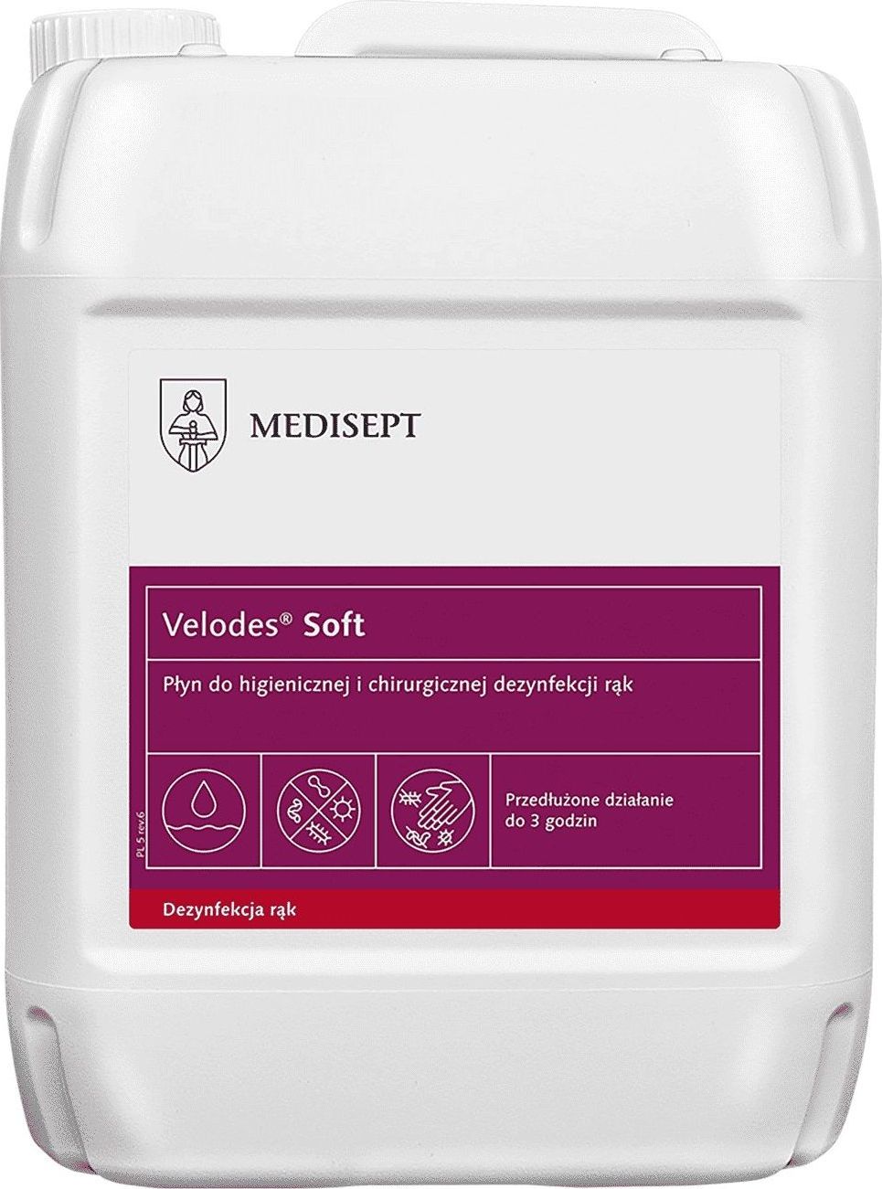 Medisept Płyn do higienicznej i chirurgicznej dezynfekcji rąk 5 l