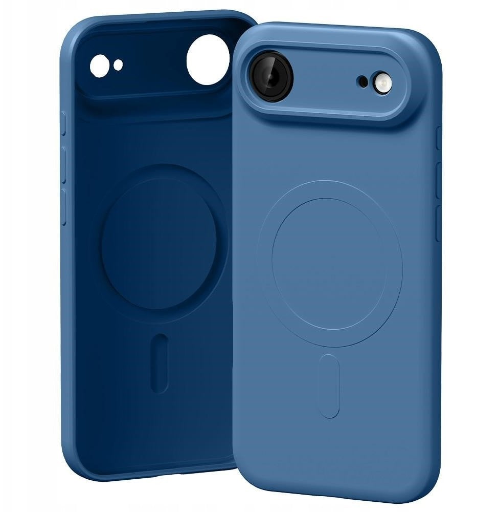 Etui Mercury Semi-Silicone MagSafe do iPhone 17 Air niebieski