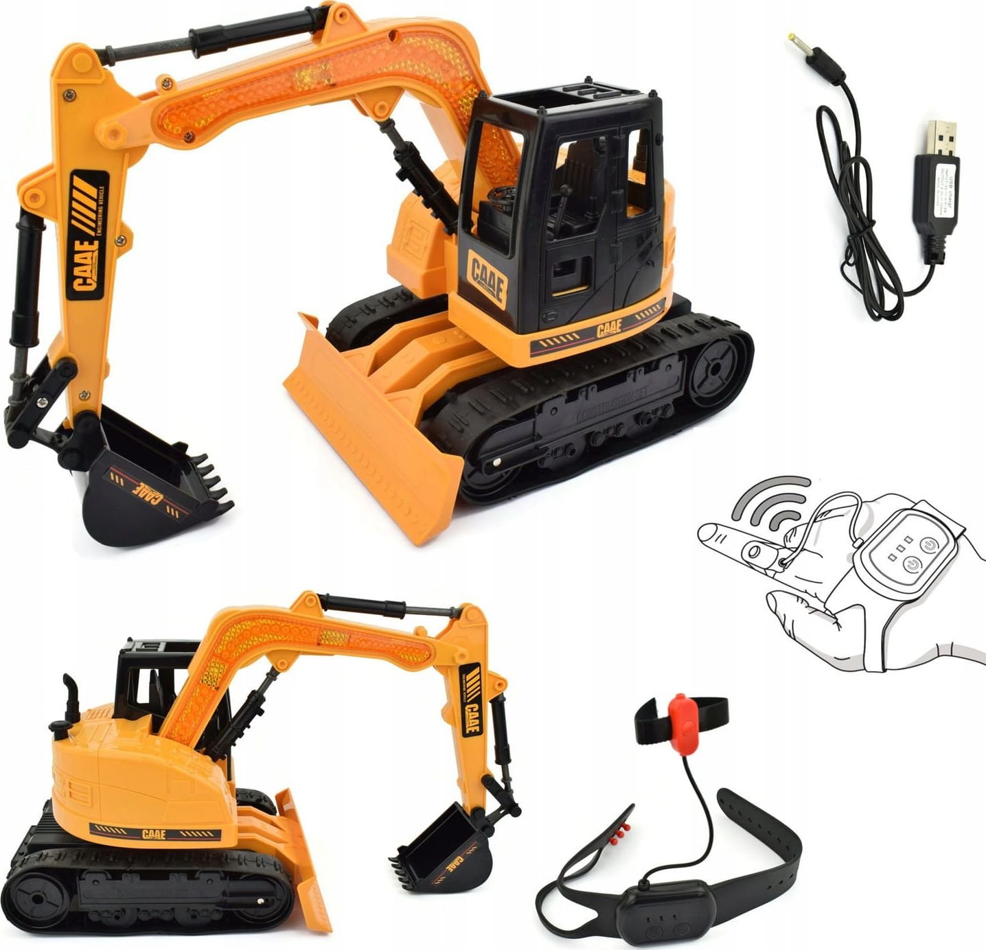 Pro Kids Koparka R/C sterowana gestami ręki 6+ Pro Kids