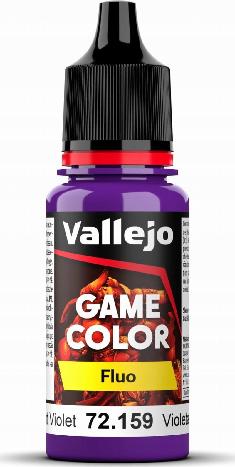 Vallejo Vallejo: 72.159 - Game Color - Fluo - Violet (18 ml)