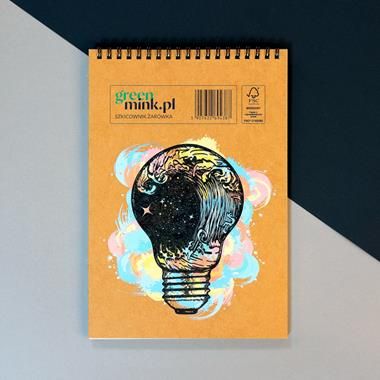 Greenmink Szkicownik 17x25cm 96k biały