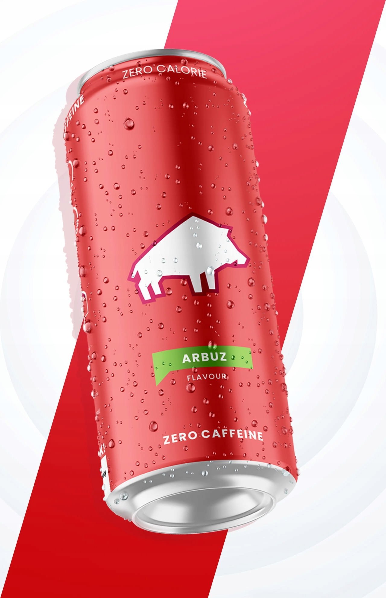 Wk Dzik WKDZIK Dzik Zero Caffeine Zero Calorie 500ml Watermelon