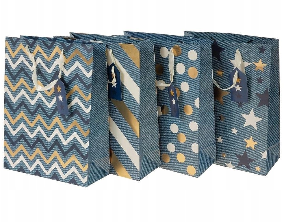 Torebka prezentowa 32x26x10cm MIX