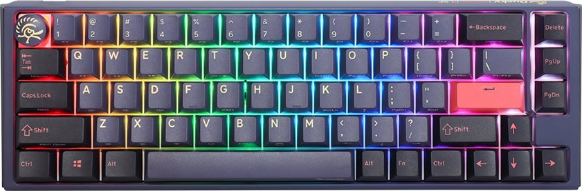 Klawiatura Ducky Ducky One 3 Cosmic Blue SF Gaming Tastatur, RGB LED - MX-Silent-Red (US)